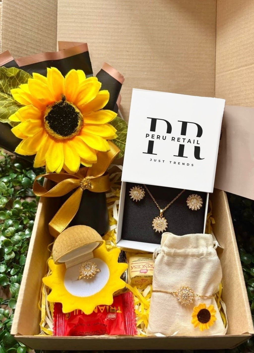Juego de Girasol Giratorio + Gift Box Premium