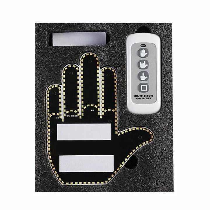 MANO LED CON CONTROL REMOTO INCLUYE 3 GESTOS