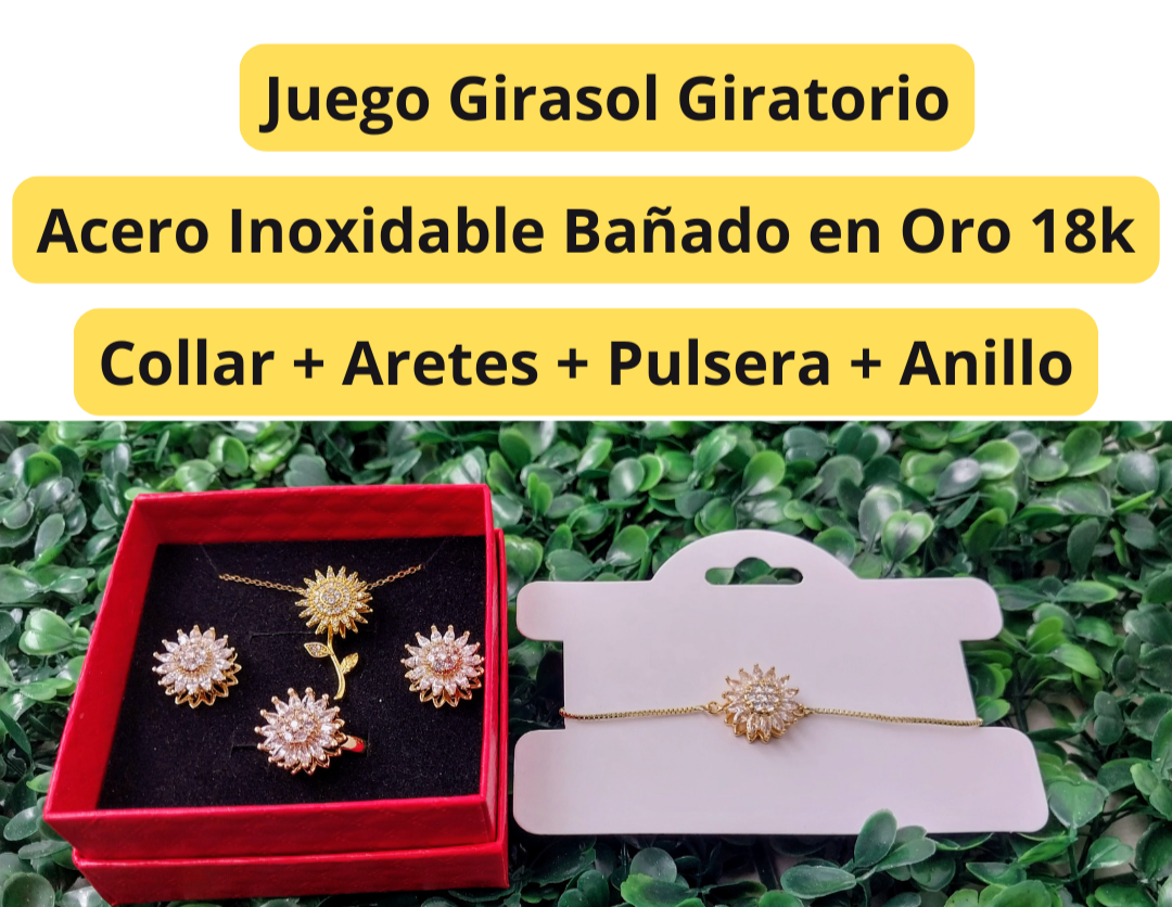 Juego de Girasol Giratorio con Ramas