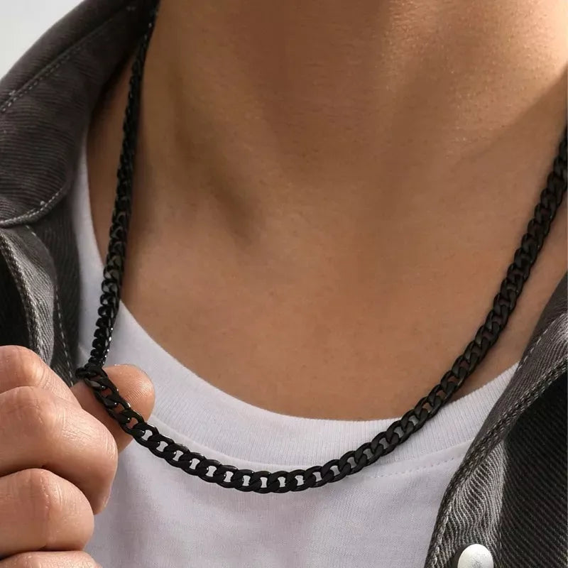 Collar Lomo Corvina Negra